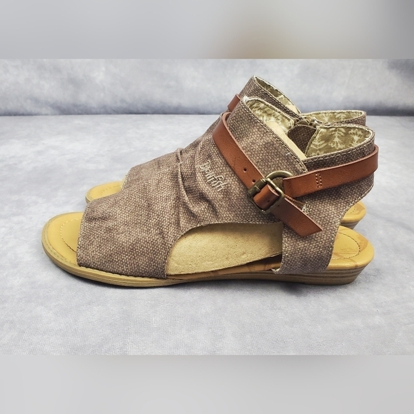 Blowfish Malibu Women's Balla Core Wedge Sandal‎ Size 7.5 - Picture 2 of 13
